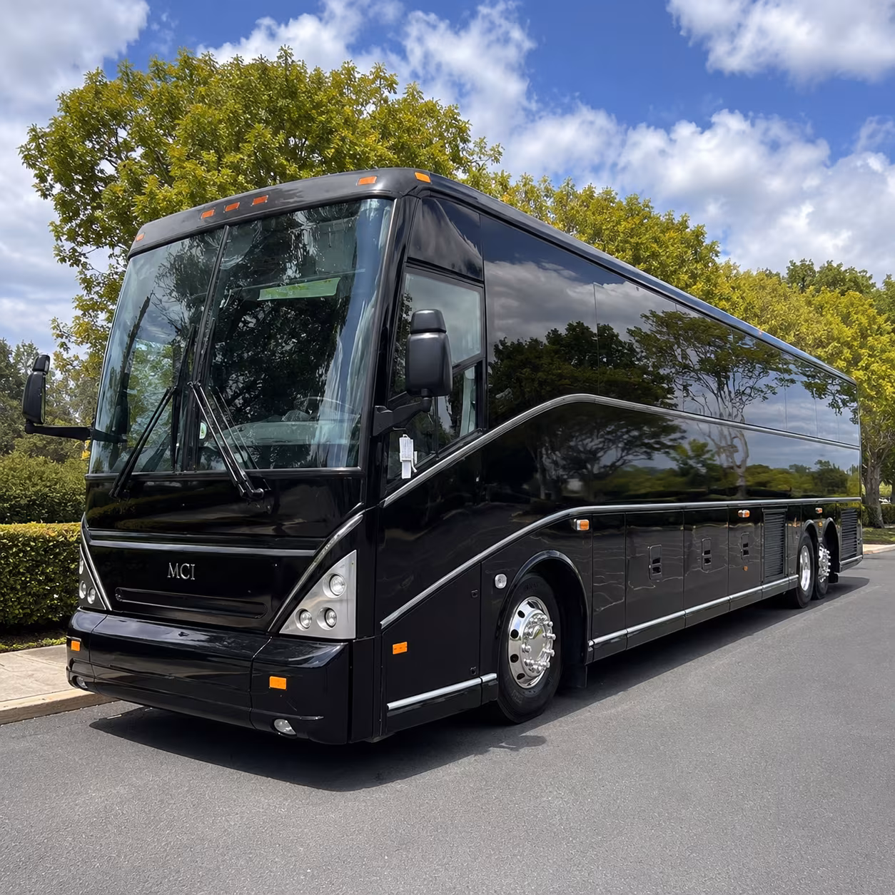 charter bus shuttles between league city hotels and the nasa johnson space center corridor