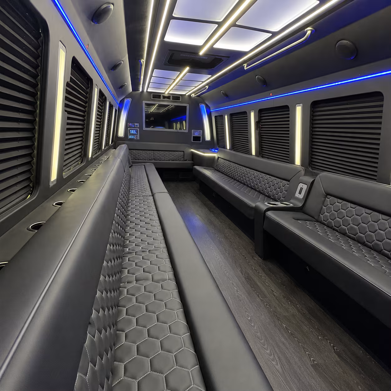 league city party bus rentals inside