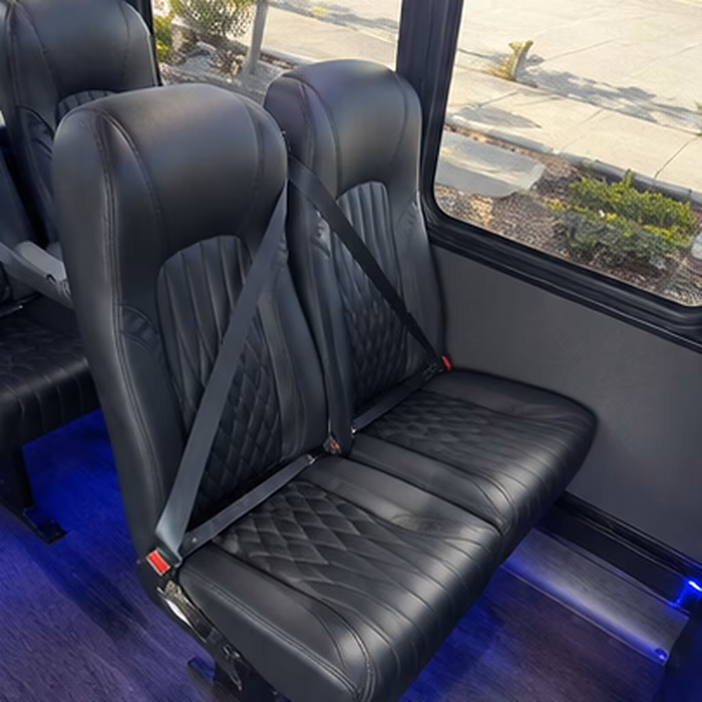 league city religious group transportation onboard seating