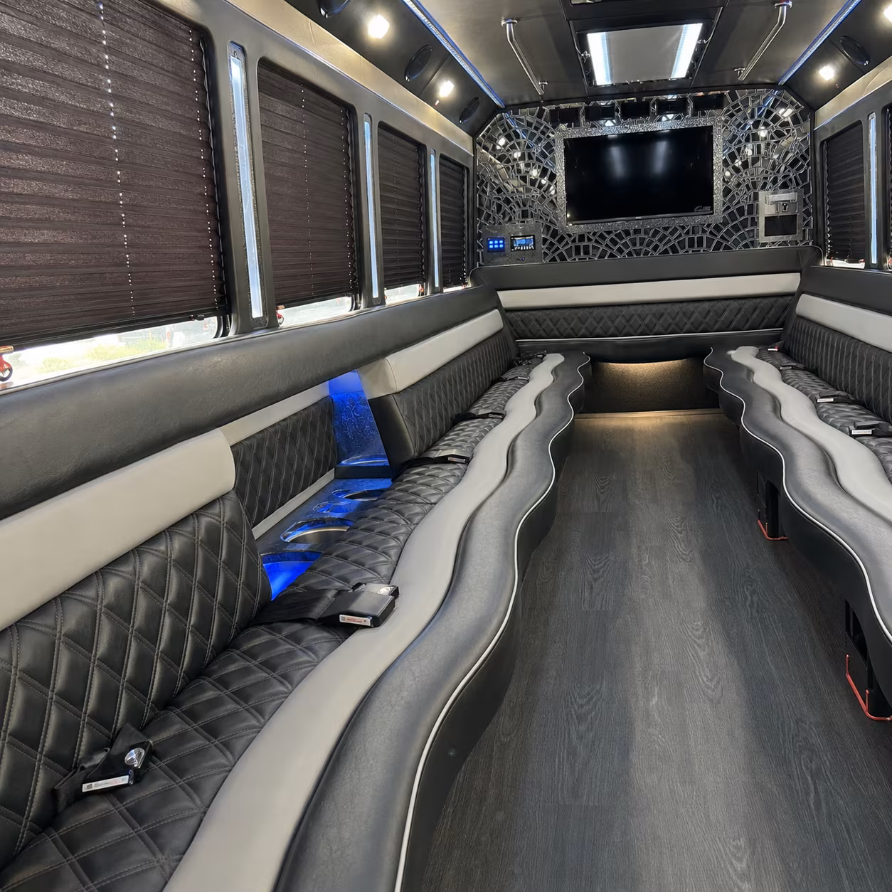 party buses to south shore harbour and clear lake venues